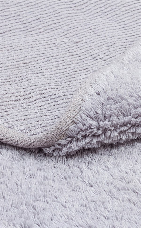 COTTON BOON CBN PLAIN Gri halı - Saçak kenar bitimli