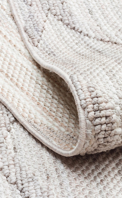 COZY CZY 04 Gri halı - Saçak kenar bitimli