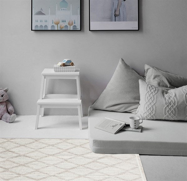COZY CZY 04 Gri halı - Saçak kenar bitimli (görünüm 7)