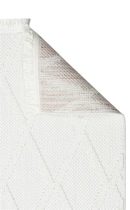 COZY CZY 04 Krem halı - Polyester malzemeden üretilmiş (görünüm 6)