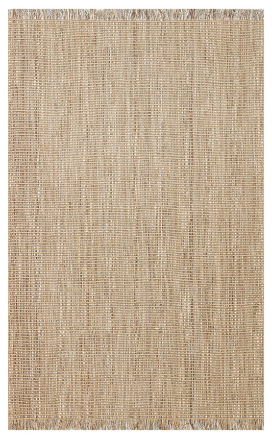 Eko Halı DOHA DH 01 Bej Jüt ve Polyester ile Üretilen Çift Taraflı Modern Kilim