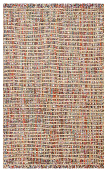 Eko Halı DOHA DH 01 Çok Renkli Jüt ve Polyester ile Üretilen Çift Taraflı Modern Kilim