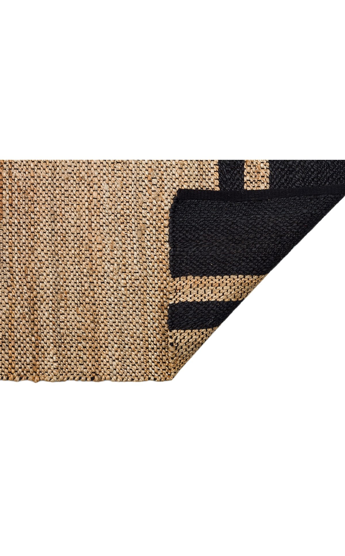 ECHO ECH 07 Naturel Siyah halı - 140x200, 170x240, 80x200 ölçü seçenekleri