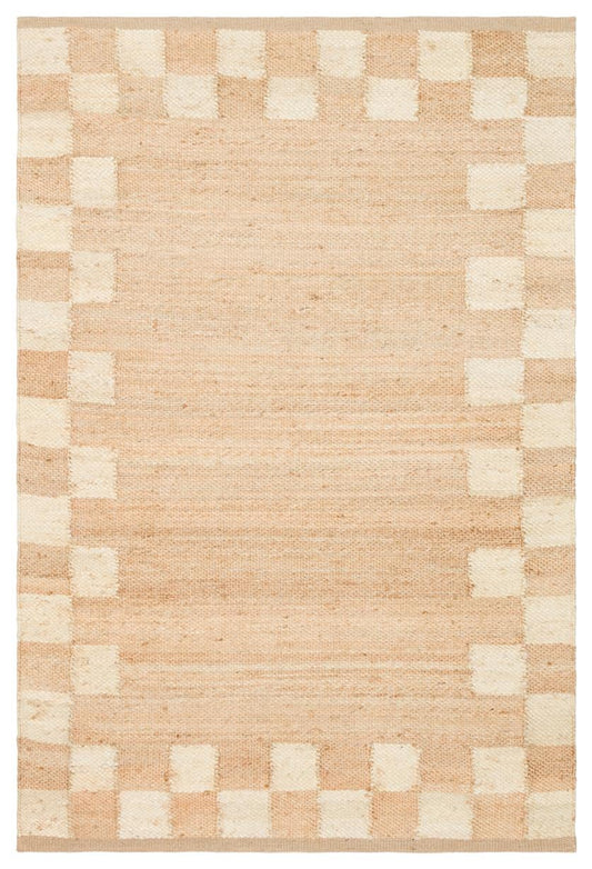 Eko Halı ECHO ECH 13 Naturel Beyaz Jüt ile Üretilen El Dokuma Sisal Kilim