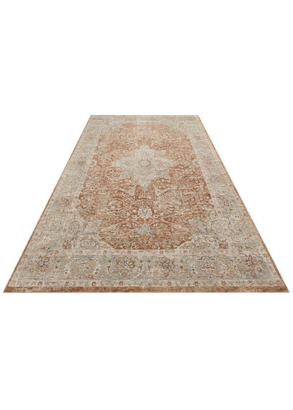 EFES 05 Terracotta halı - 152x225, 200x290, 275x370 ölçü seçenekleri (görünüm 8)
