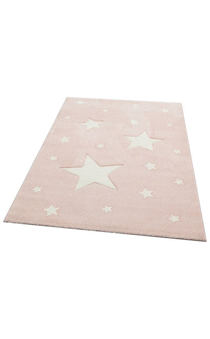 EKO KIDS KDS 12 Pembe halı - 120x180, 160x230 ölçü seçenekleri