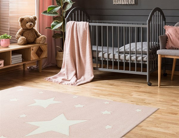 EKO KIDS KDS 12 Pembe halı - 12 mm hav yüksekliği