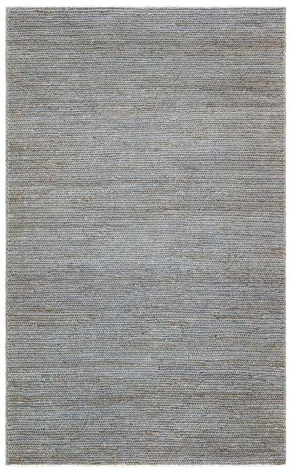 Eko Halı FINE CHOTI FINE SLATE Mavi El Dokuma Naturel Jüt Hasır Halı