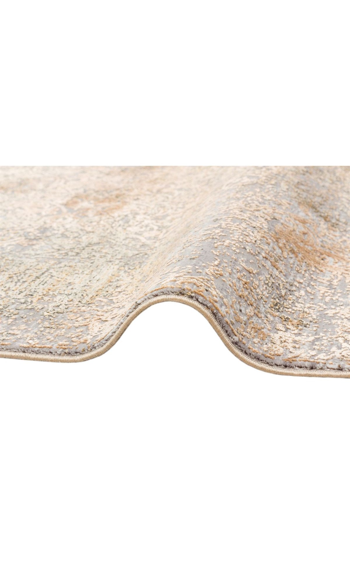 FRESCO DYED FSD 01 Koyu Altın halı - Viskon ve Akrilik malzemeden üretilmiş