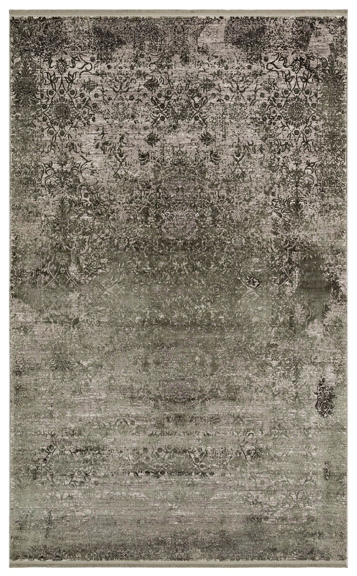 Eko Halı FRESCO DYED FSD 01 Koyu Yeşil Overdyed Yüksek Alçak Dokulu Özel Işıltılı Yüksek Kaliteli Sık Dokuma Modern Salon Halısı
