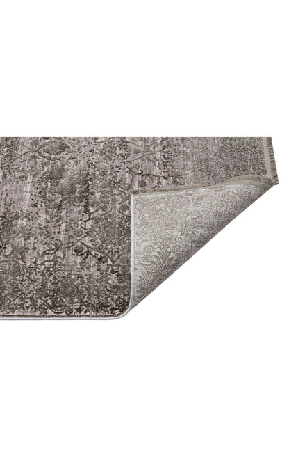 FRESCO DYED FSD 01 Koyu Yeşil halı - Saçak kenar bitimli