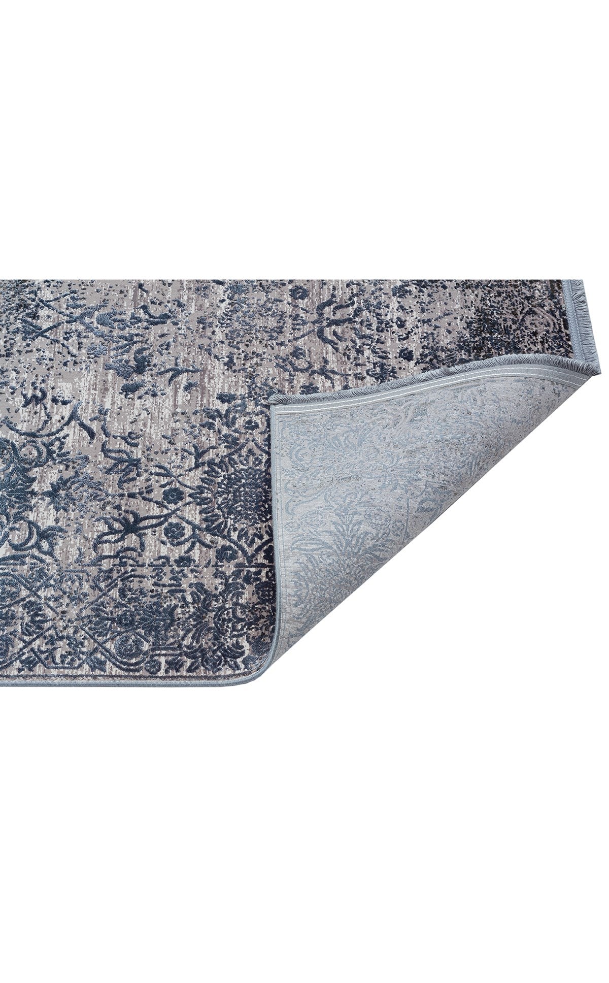 FRESCO DYED FSD 01 Marin halı - Saçak kenar bitimli