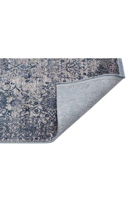 FRESCO DYED FSD 01 Marin halı - Saçak kenar bitimli