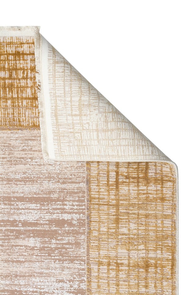 FRESCO DYED FSD 02 Bej Altın halı - 8 mm hav yüksekliği