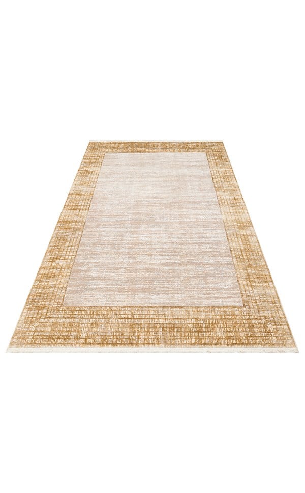 FRESCO DYED FSD 02 Bej Altın halı - Bambu Viskonu ve Akrilik malzemeden üretilmiş (görünüm 6)