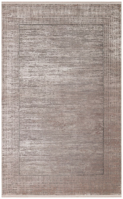 Eko Halı FRESCO DYED FSD 02 Bej Overdyed Yüksek Alçak Dokulu Özel Işıltılı Yüksek Kaliteli Sık Dokuma Modern Salon Halısı