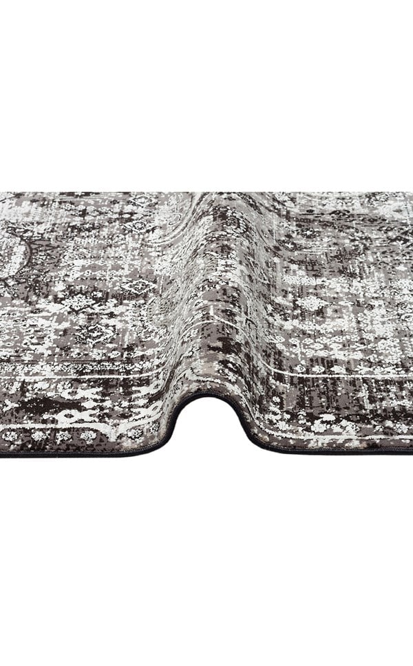 FRESCO FS 09 Siyah halı - Viskon ve Akrilik malzemeden üretilmiş