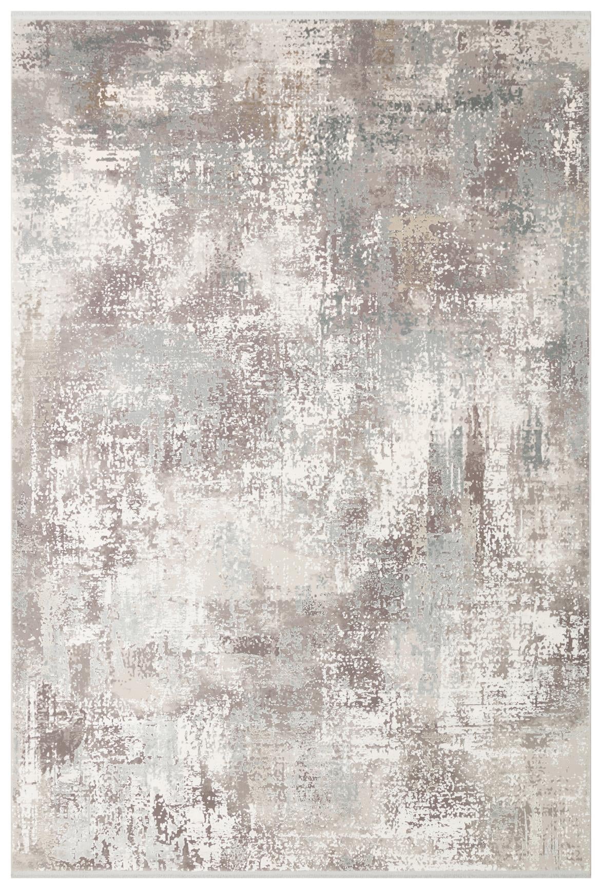 Eko Halı FRESCO FS 35 Gri Bej Yüksek Alçak Dokulu Özel Işıltılı Yüksek Kaliteli Sık Dokuma Modern Salon Halısı
