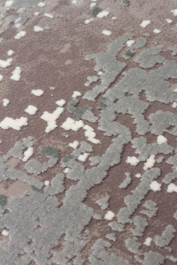 FRESCO FS 35 Gri Bej halı - 8 mm hav yüksekliği