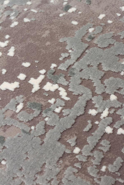 FRESCO FS 35 Gri Bej halı - 8 mm hav yüksekliği