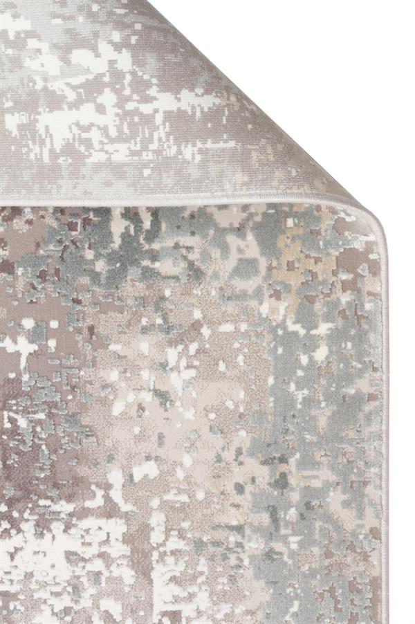 FRESCO FS 35 Gri Bej halı - Bambu Viskonu ve Akrilik malzemeden üretilmiş (görünüm 6)