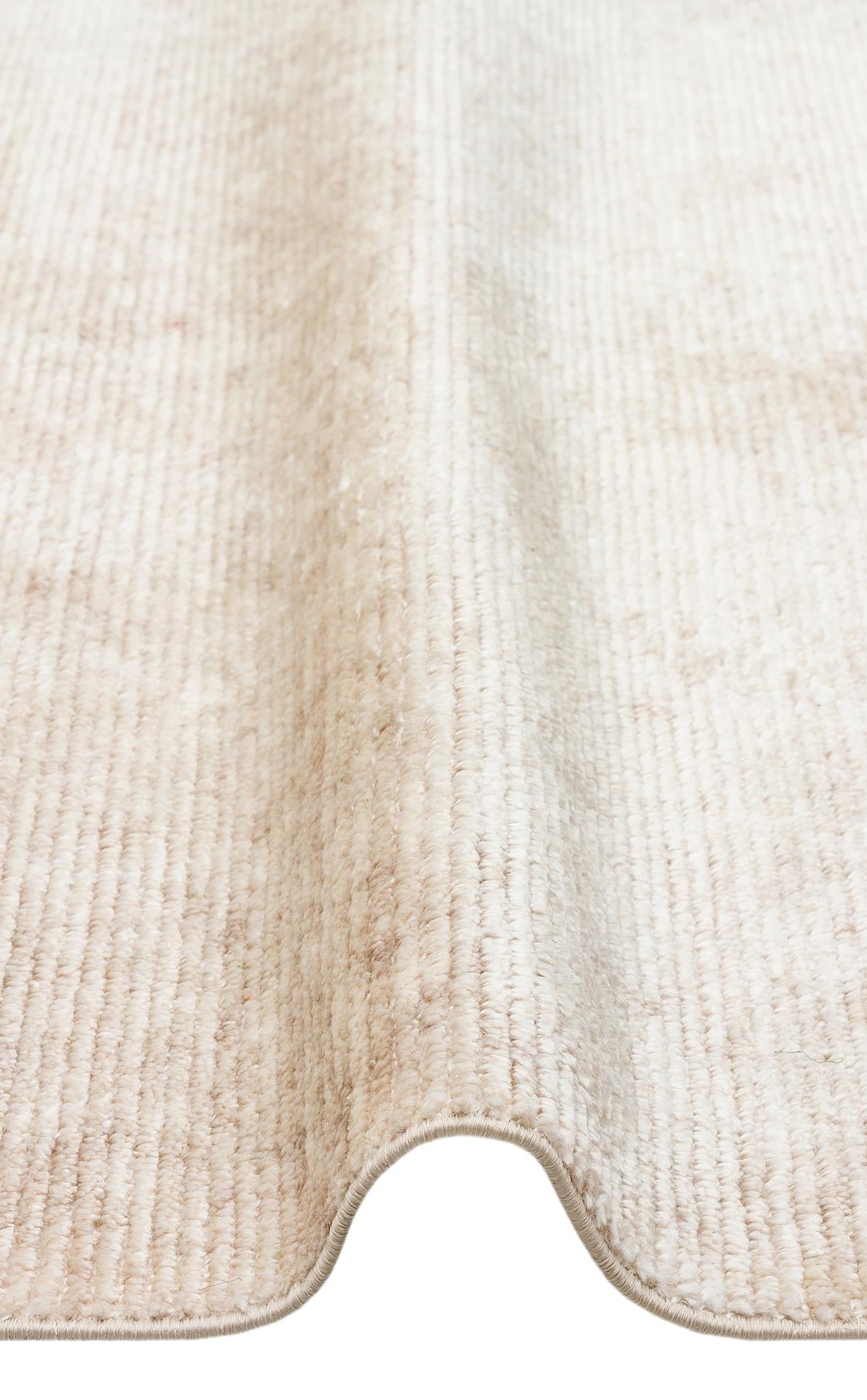 GESSI GES PLAIN Bej halı - Lyocell ( TENCEL™ ) malzemeden üretilmiş