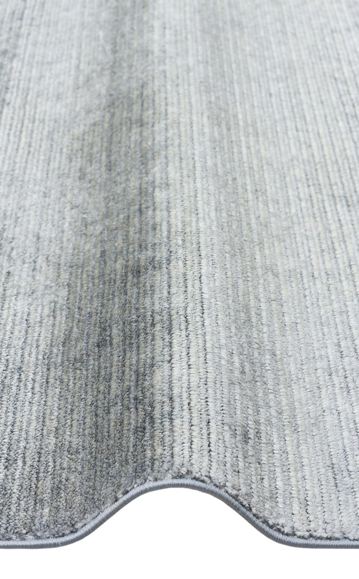 GESSI GES PLAIN Gök Mavisi Mavi halı - Lyocell ( TENCEL™ ) malzemeden üretilmiş
