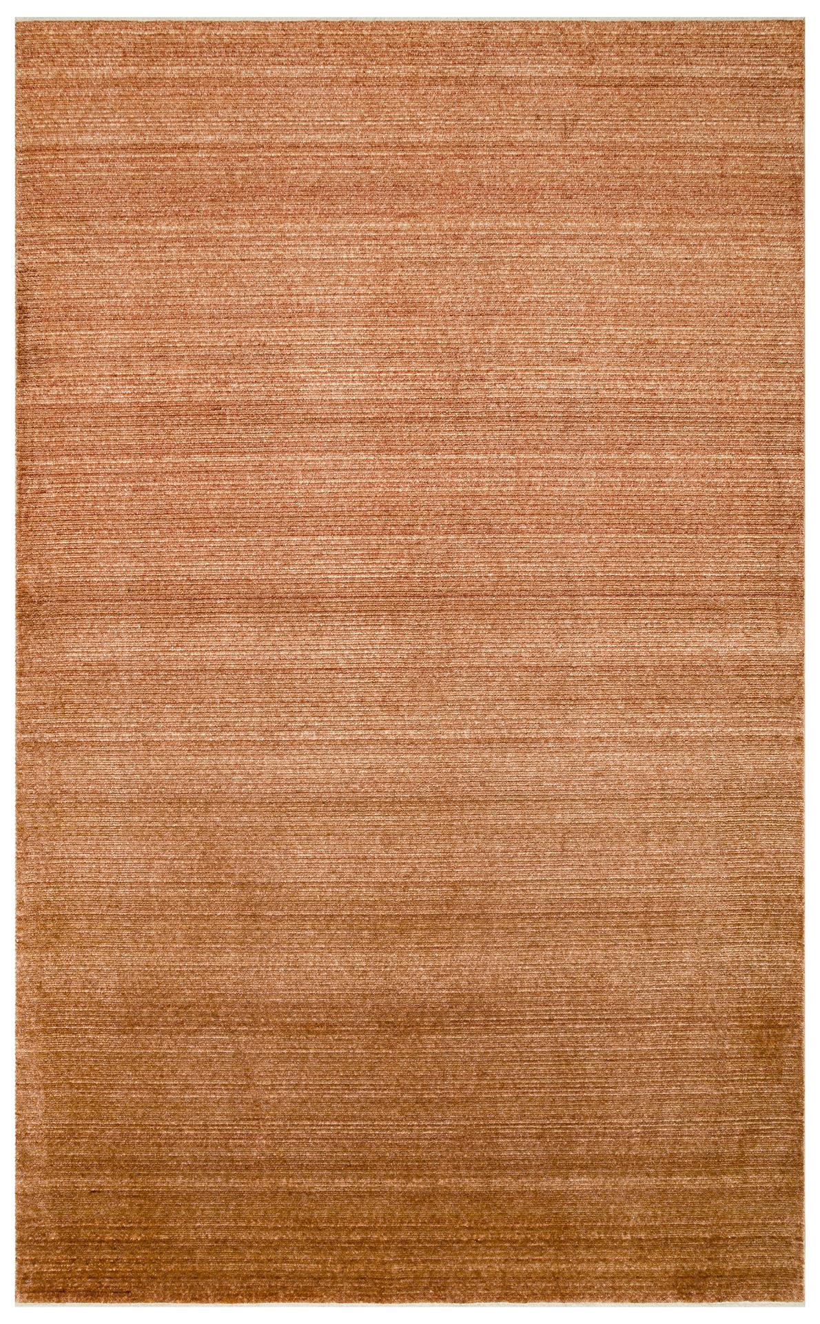 Eko Halı GESSI GES PLAIN TERRACOTTA Özel Hav Vermeyen ve Kolay Temizlenebilir Tencel Kullanılarak El Emeği ile Özel Tezgahlarda Üretilen Modern Kara Tezgah Halısı
