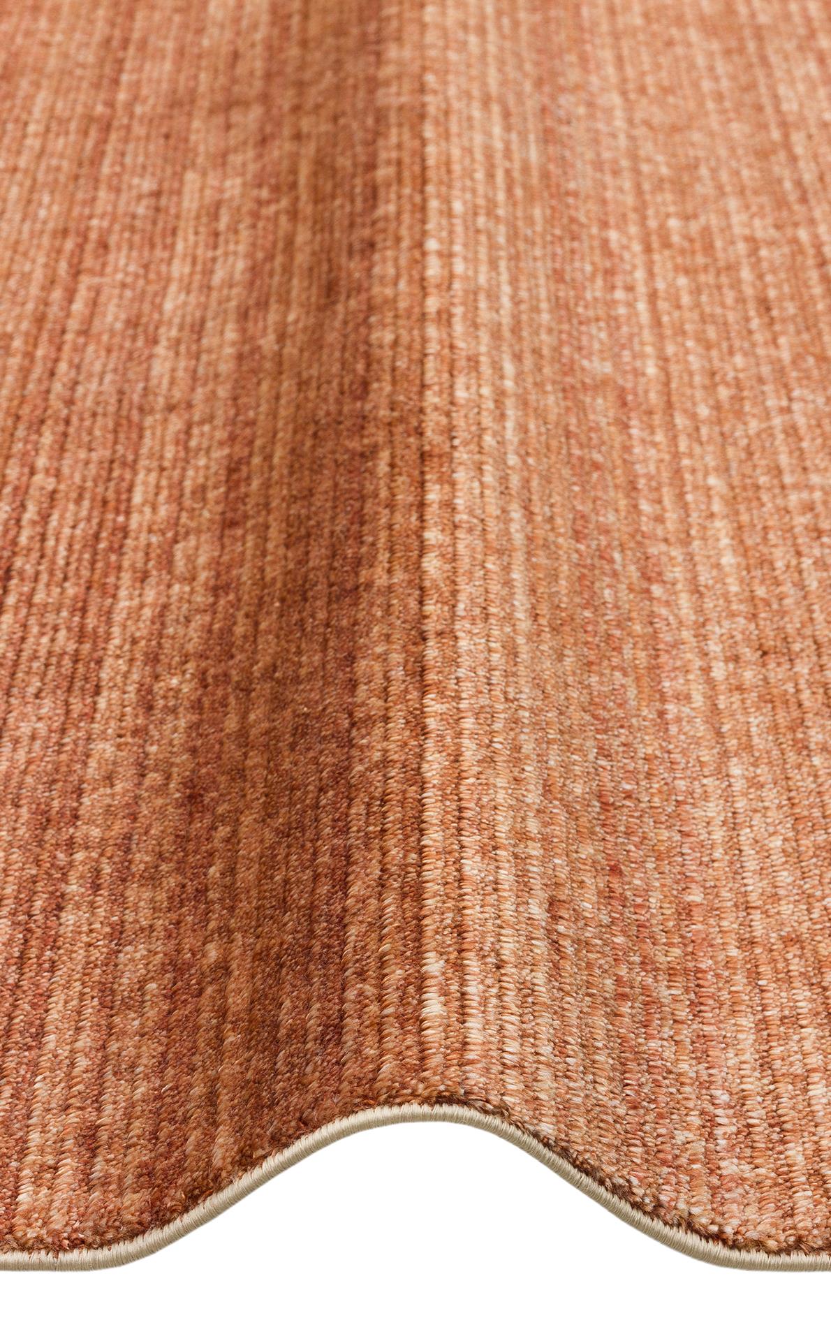 GESSI GES PLAIN TERRACOTTA halı - Lyocell ( TENCEL™ ) malzemeden üretilmiş