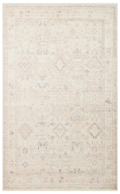 Eko Halı GRACE GRC 03 Bej Pastel Tonlara Sahip Vintage Desenli Şık Halı