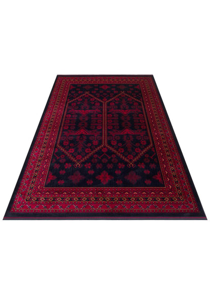 HERAT HER 01 Lacivert halı - Saçak kenar bitimli (görünüm 7)