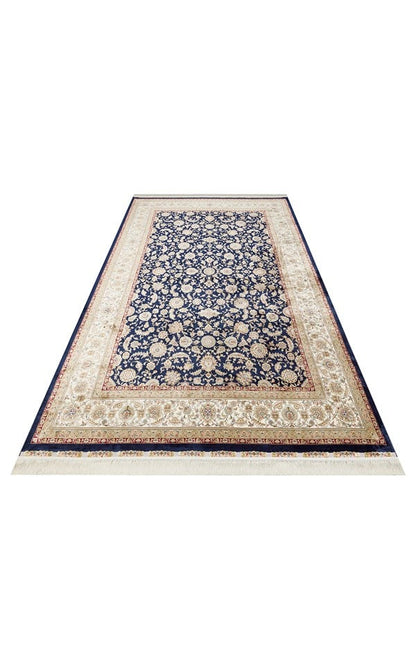 ISFAHAN ISF 03 Lacivert Krem halı - 160x230, 200x300, 240x340, 300x400 ölçü seçenekleri (görünüm 8)