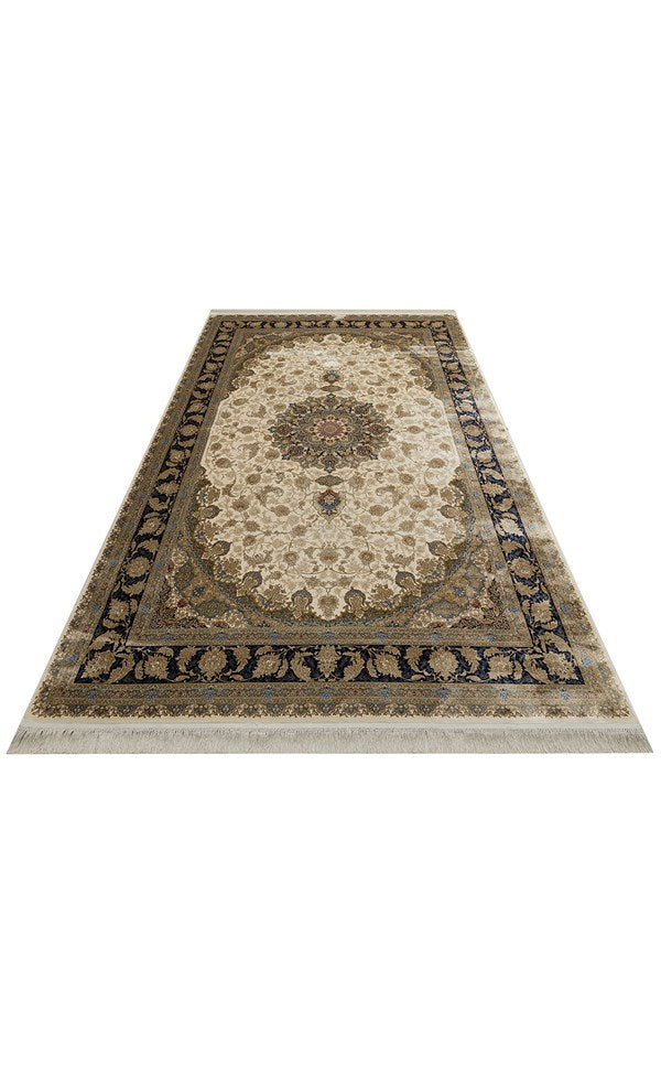 ISFAHAN ISF 04 Krem halı - 300x400, 160x230, 200x300, 240x340 ölçü seçenekleri (görünüm 8)
