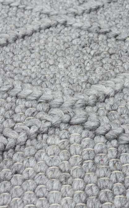 JADE DIAMOND Gri halı - 80x300, 80x150, 130x190, 170x240 ölçü seçenekleri