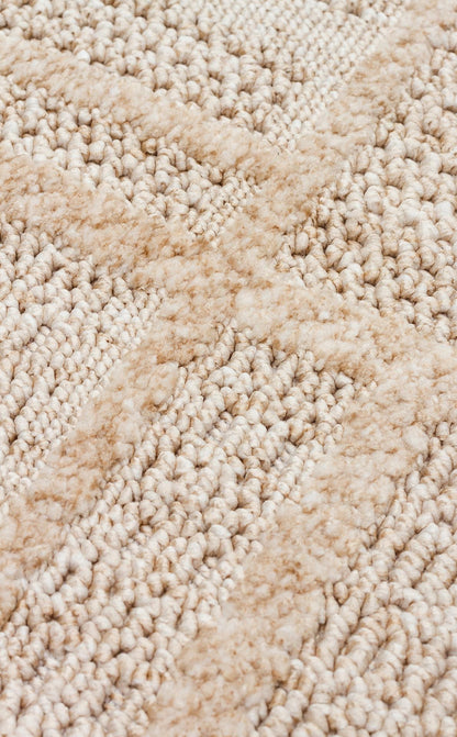 JOY 03 Bej halı - 120x180, 160x230, 200x290, 80x300 ölçü seçenekleri