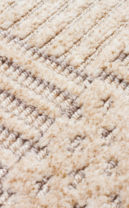 JOY 05 Bej Altın halı - 120x180, 200x290, 160x230, 80x300 ölçü seçenekleri