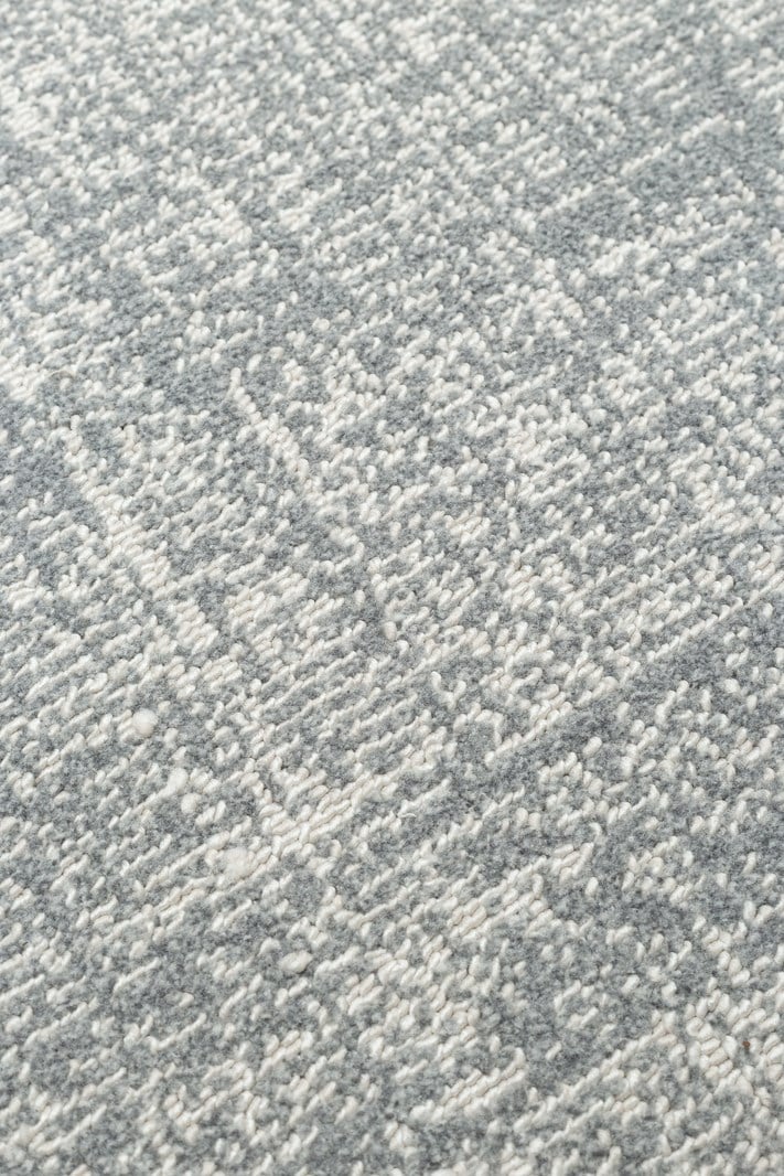 KALAHARI KLH PLAIN Gri halı - Polyester malzemeden üretilmiş