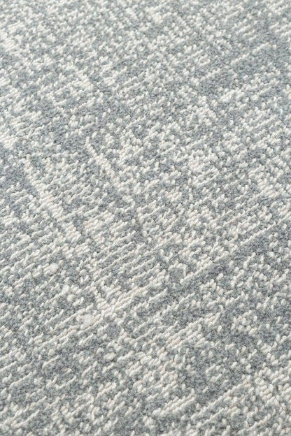 KALAHARI KLH PLAIN Gri halı - Polyester malzemeden üretilmiş