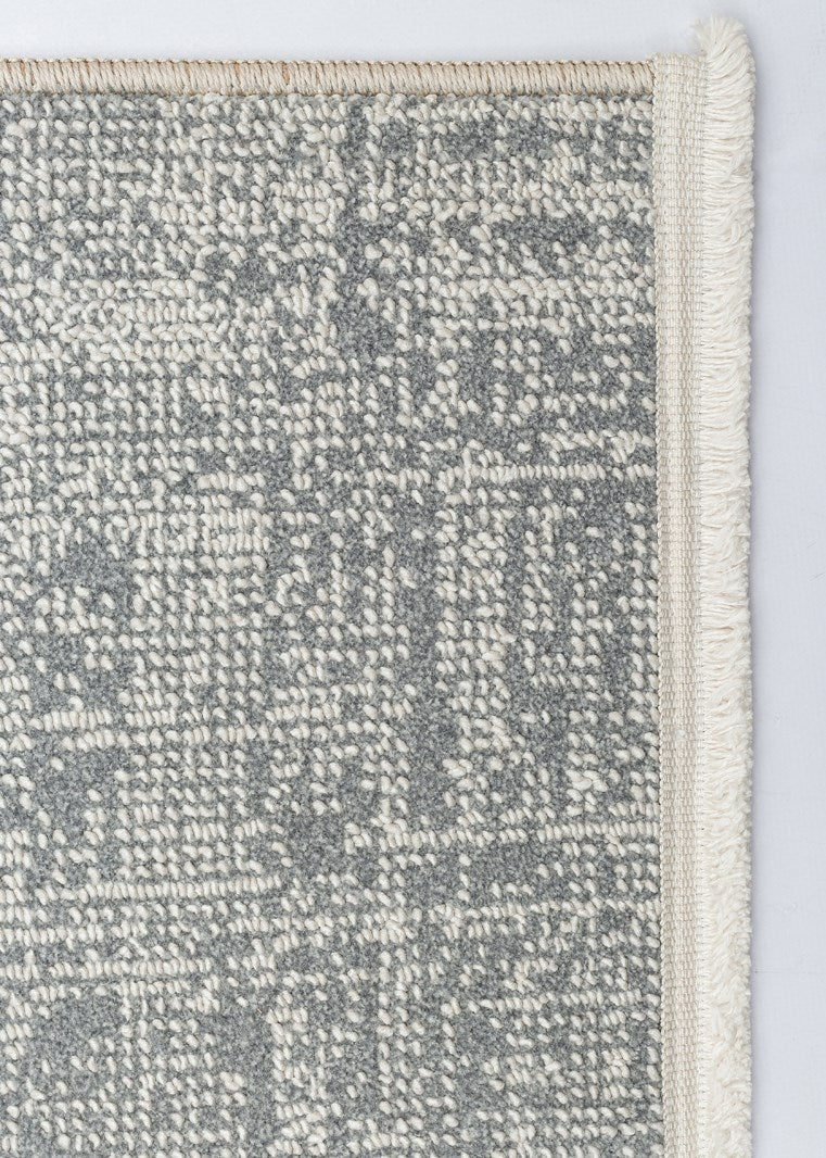 KALAHARI KLH PLAIN Gri halı - Overlok kenar bitimli