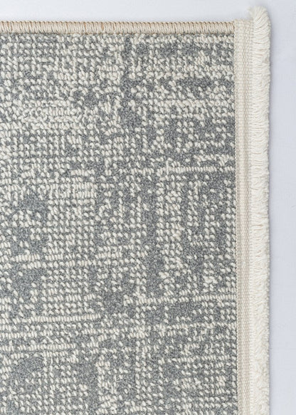 KALAHARI KLH PLAIN Gri halı - Overlok kenar bitimli