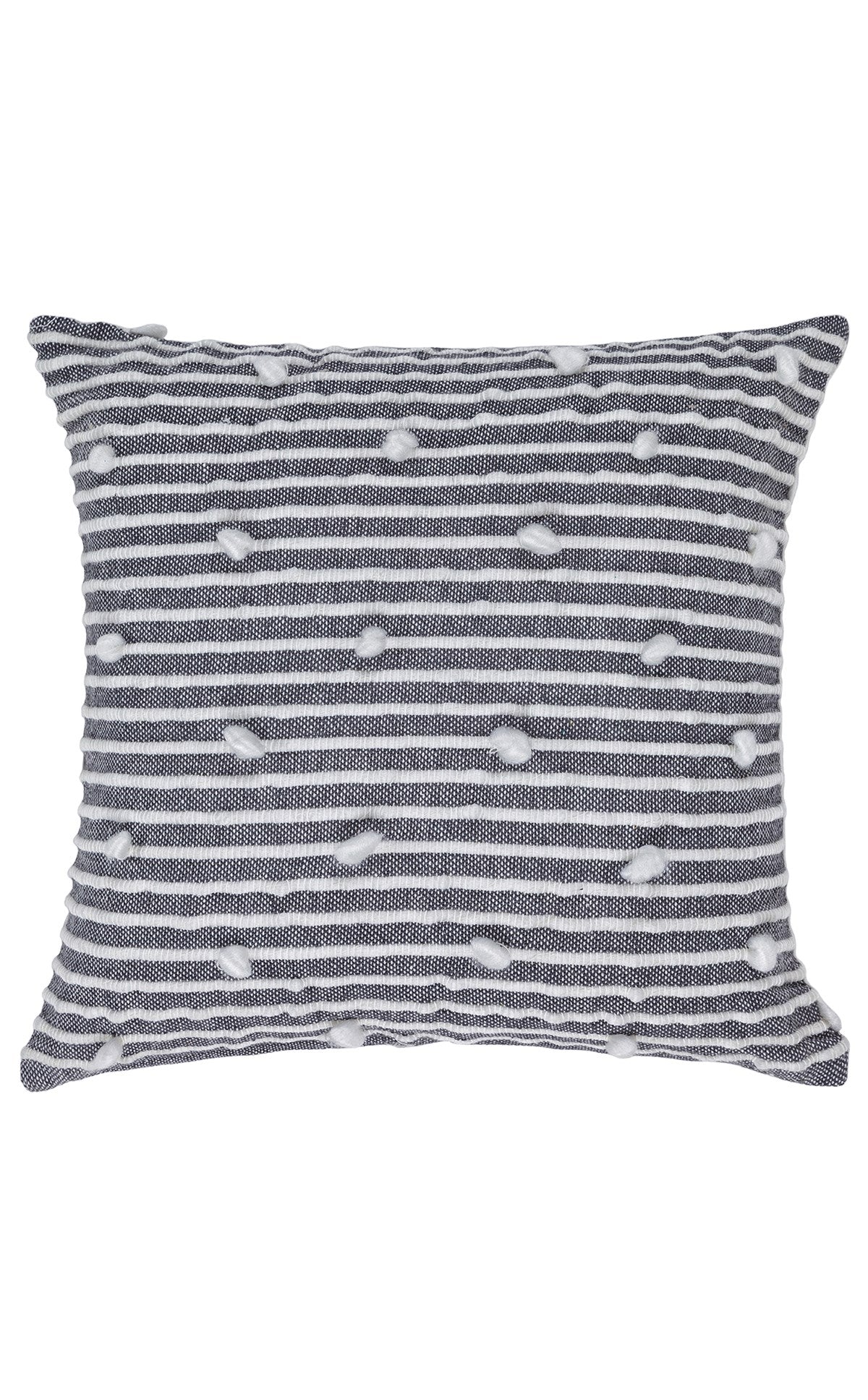 Eko Halı KIRLENT KRL 01 Koyu Gri Etnik Desenlere Sahip Renkli ve Şık Kırlentler 43x43 cm