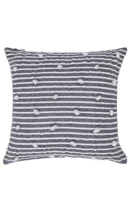 Eko Halı KIRLENT KRL 01 Koyu Gri Etnik Desenlere Sahip Renkli ve Şık Kırlentler 43x43 cm