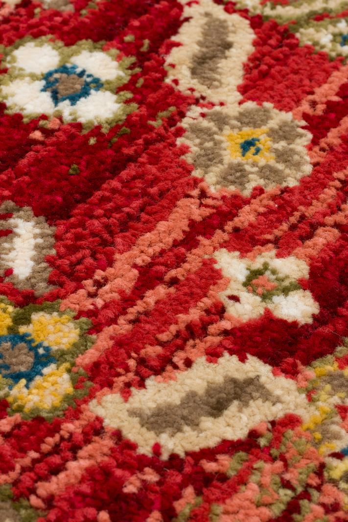 KYBELE KYB 01 Kırmızı halı - 120x180, 160x230, 200x290, 240x340 ölçü seçenekleri