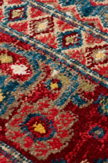KYBELE KYB 05 Lacivert Kırmızı halı - 120x180, 160x230, 200x290, 240x340 ölçü seçenekleri