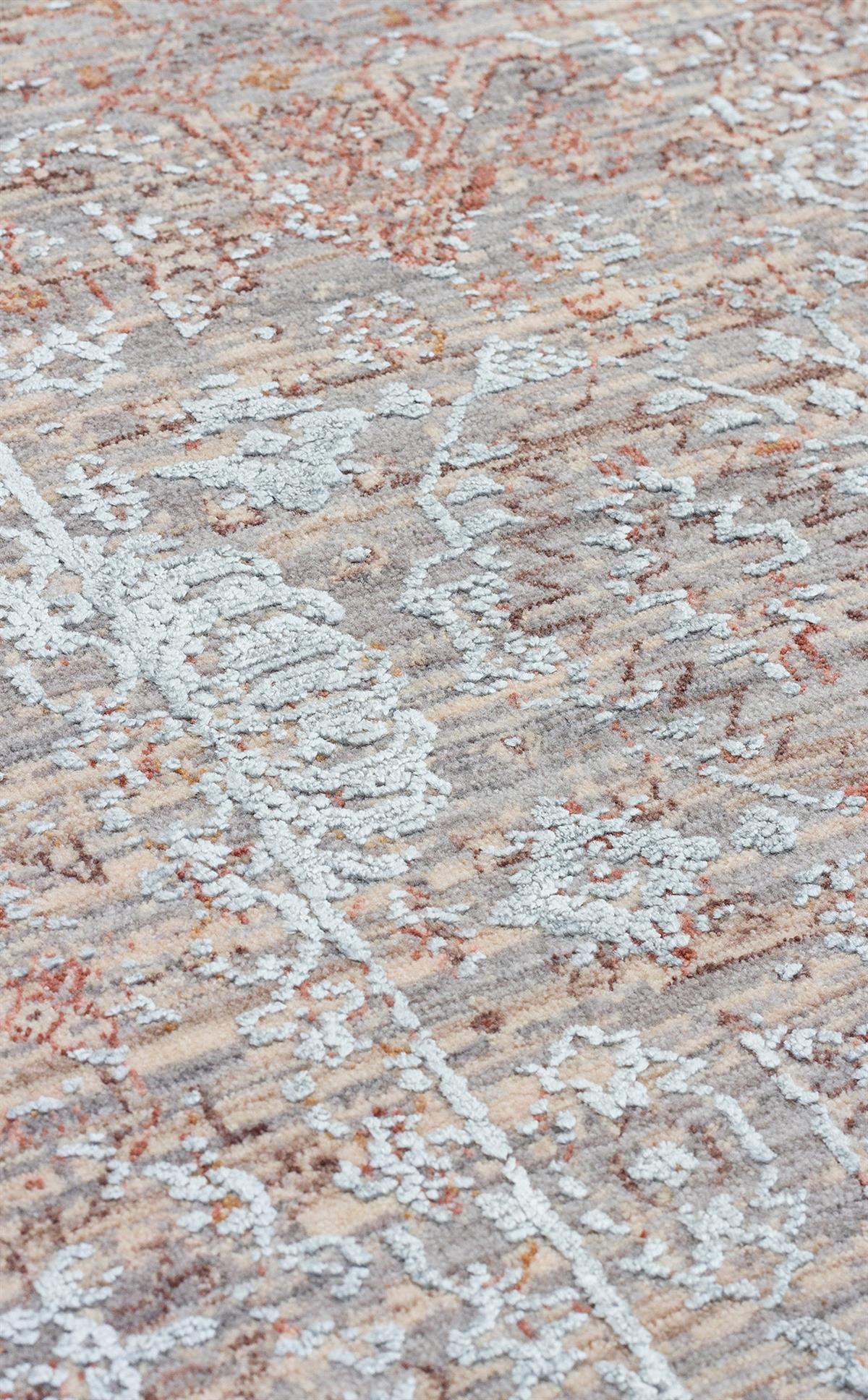 LA PAZ LPZ 02 Gri halı - 160x230, 300x390, 240x340, 200x290 ölçü seçenekleri