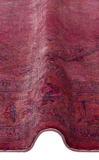 LAHOR LHR 02 Fuschia halı - Polyester malzemeden üretilmiş