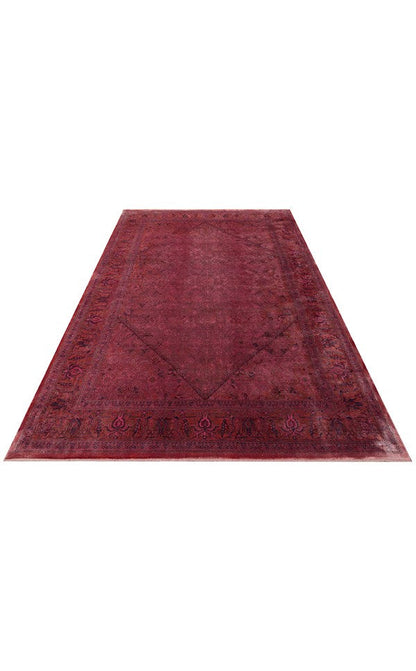 LAHOR LHR 02 Fuschia halı - Saçak kenar bitimli (görünüm 7)