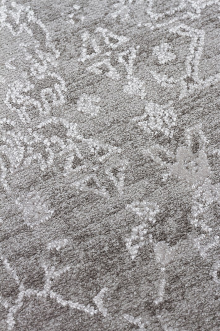 LEONA LNA 07 Gri halı - 120x180, 160x230, 200x290, 240x340 ölçü seçenekleri