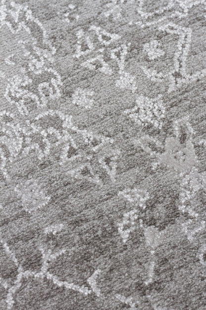 LEONA LNA 07 Gri halı - 120x180, 160x230, 200x290, 240x340 ölçü seçenekleri