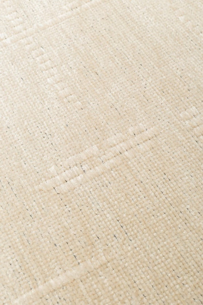 LIZA KILIM LIZ 02 Bej halı - Saçak kenar bitimli